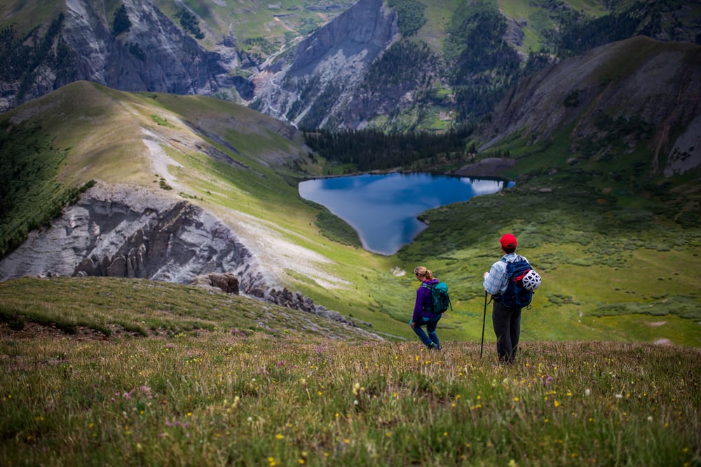 Alpine views in Telluride, Colorado